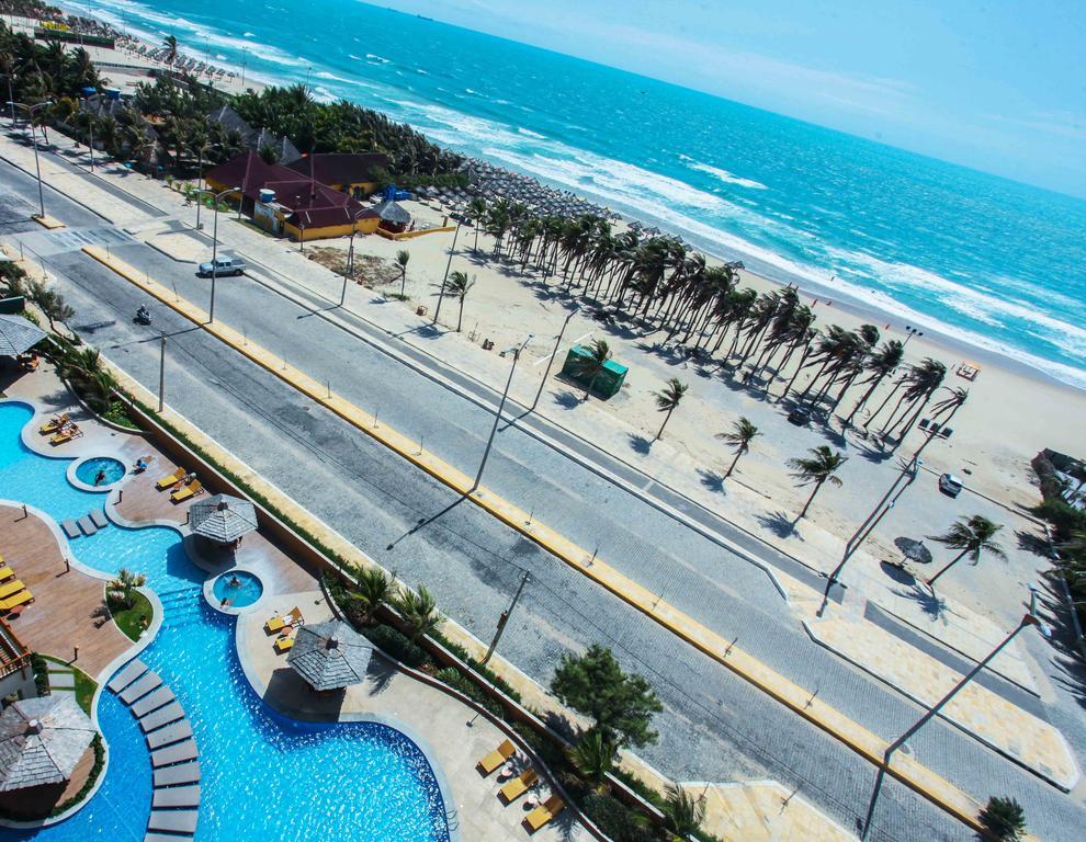 Gran Mareiro Hotel Fortaleza  Exterior foto Aerial view of the boardwalk